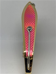<b>#250 Gator KingspoonÂ® Gold - Pink Tape </b>