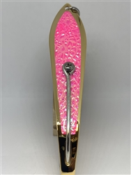 <b>#250 Gator KingspoonÂ® Gold - Pink Ice Tape </b>