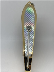 <b>#250 Gator KingspoonÂ® Gold - Silver Tape </b>