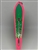 b>#250 Gator KingspoonÂ® Pink Powder Coat - Green Ice Tape</b>
