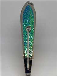 b>#250 Gator KingspoonÂ® Silver - Bluegreen Ice Tape </b>