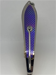 b>#250 Gator KingspoonÂ® Silver - Purple Tape </b>