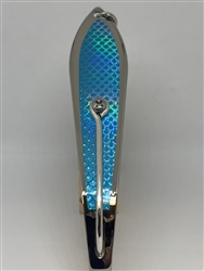 b>#250 Gator KingspoonÂ® Silver - Sky Blue Tape </b>