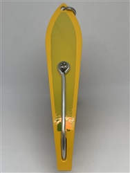 <b>#250 Gator KingspoonÂ® Yellow Powder Coat - Mylar Tape</b>
