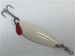 1/4 oz. Bone Powder Coat Gator Casting Spoon