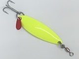 1/4 oz. Chartreuse Powder Coat Gator Casting Spoon