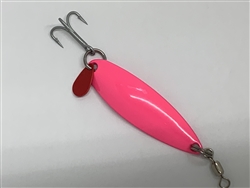 1/4 oz. Pink Powder Coat Gator Casting Spoon