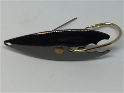 <b>1/4 oz. Black Gator Weedless Spoon</b>