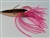 <b>1/4 oz. Copper Gator Weedless Spoon - Pink Skirt Trailer.</b>