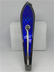 #350 Gator KingspoonÂ® Black Nickel - Blue Tape