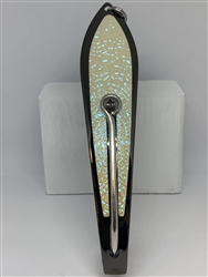 #350 Gator KingspoonÂ® Black Nickel - Glow Ice Tape