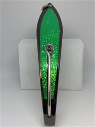 #350 Gator KingspoonÂ® Black Nickel - Green Ice Tape