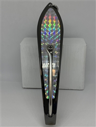 #350 Gator KingspoonÂ® Black Nickel - Silver Tape
