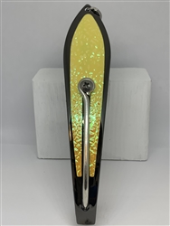 #350 Gator KingspoonÂ® Black Nickel - Yellow Ice Tape