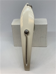 <b>#350 Gator KingspoonÂ® Bone Powder Coat - Plain</b>