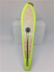 #350 2X Gator KingspoonÂ® Chartreuse -  Glow Ice Tape
