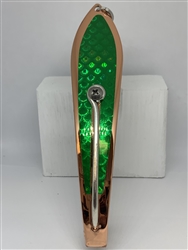 #350 Gator Kingspoon&#174; Copper - Emerald Tape 