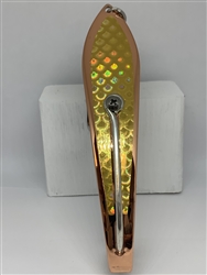 <b>#350 Gator KingspoonÂ® Copper - Gold Tape </b>