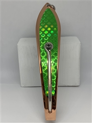 <b>#350 Gator KingspoonÂ® Copper - Lime Green Tape</b>