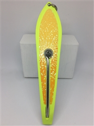 #350 Gator Kingspoon&#174; Chartreuse Powder Coat - Yellow Ice tape