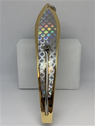 #350 Gator KingspoonÂ® Gold - Silver Tape