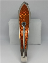 <b>#350 Gator KingspoonÂ® Matte Silver - Copper Tone Tape</b>