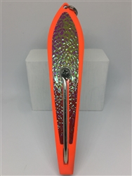 #350 Gator KingspoonÂ® Orange Powder Coat - Crimson Ice Tape