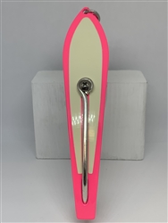 #350 Gator KingspoonÂ® Pink Powder Coat - Glow Tape