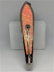 <b>#350 Gator KingspoonÂ® Silver - Orange Ice Tape</b>
