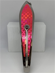 #350 Gator KingspoonÂ® Silver - Pink Tape