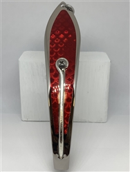 #350 Gator KingspoonÂ® Silver - Red Tape