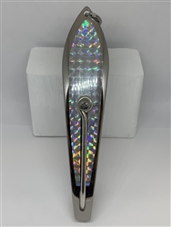 #350 Gator KingspoonÂ® Silver - Silver Tape
