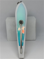 #350 Gator KingspoonÂ® White Powder Coat - Mylar Tape