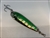 <b> 5 oz. Silver Gator Casting Spoon with Emerald Tape - Treble Hook</b>