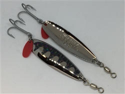 1/2 oz. Silver Gator Casting Spoon with Black Tape