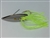 1/2 oz. Chrome Gator Weedless Spoon with Chartreuse Skirt Trailer.