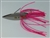 1/2 oz. Chrome Gator Weedless Spoon with Pink Skirt Trailer.