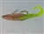 <b>1/2 oz. Copper Gator Weedless Spoon - Chartreuse  Worm Trailer</b>