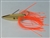 <b>1/2 oz. Gold Gator Weedless Spoon - Orange Skirt Trailer</b>