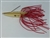 <b>1/2 oz. Gold Gator Weedless Spoon - Red Skirt Trailer</b>