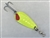 1/4 oz. Chartreuse Powder Coat Gator Mr. Red Hammered Spoon